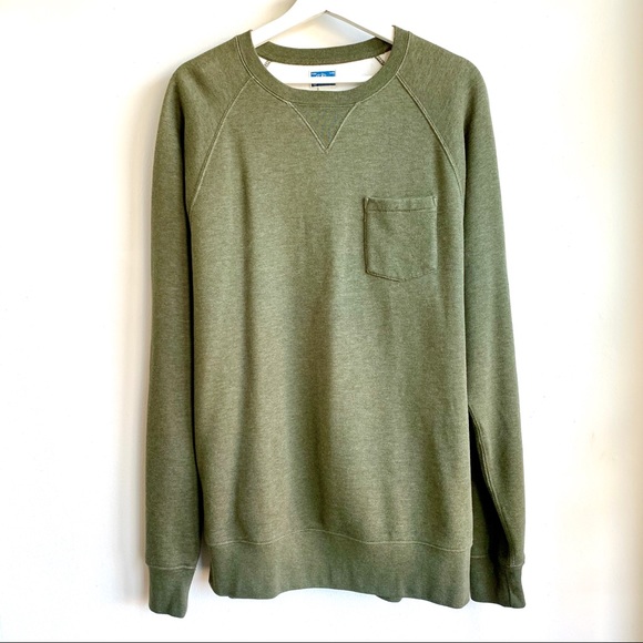 J. Crew Other - J crew army green classic sweatshirt NWOT